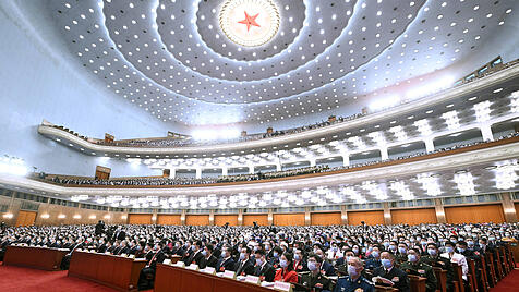 China, Nationaler Volkskongress in Peking