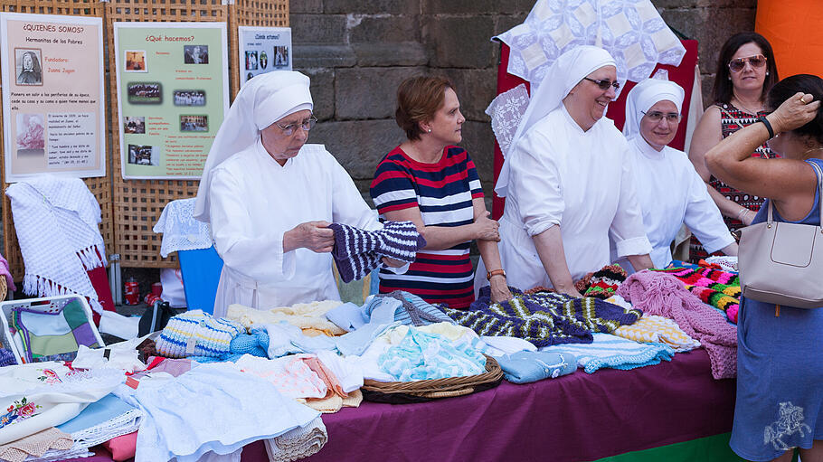 Ordensfrauen in Plasencia, Spanien