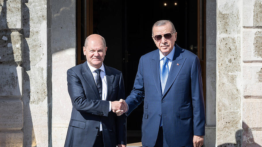 Türkei-Reise von Olaf Scholz: Bundeskanzler bei Erdogan