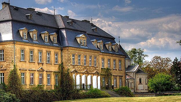 Schloss Gaußig in der Oberlausitz