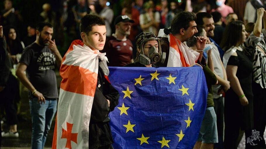 Proteste in Georgien gegen neues Gesetz