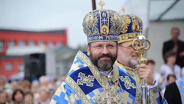 Großerzbischof Schewtschuk wies die Bischöfe und Priester an, bei den Gemeinden zu bleiben.