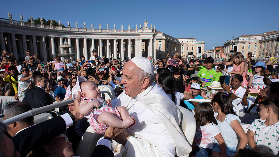 Papst Franziskus beim Weltfamilientreffen