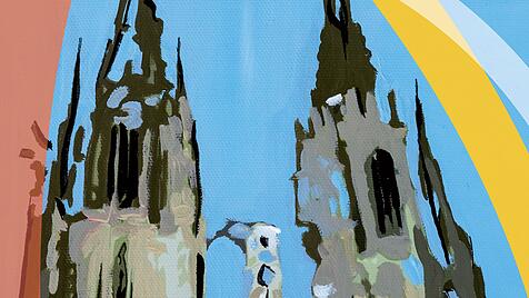 Ausstellung &uuml;ber den Regensburger Dom