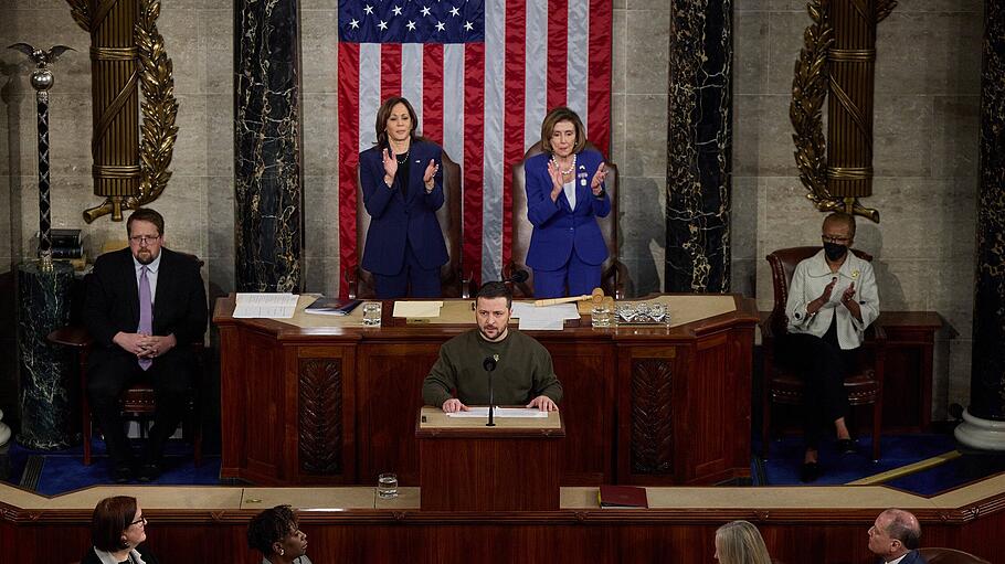 Selenskyi spricht vor US-Kongress
