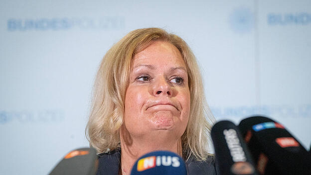 Bundesinnenministerin Nancy Faeser