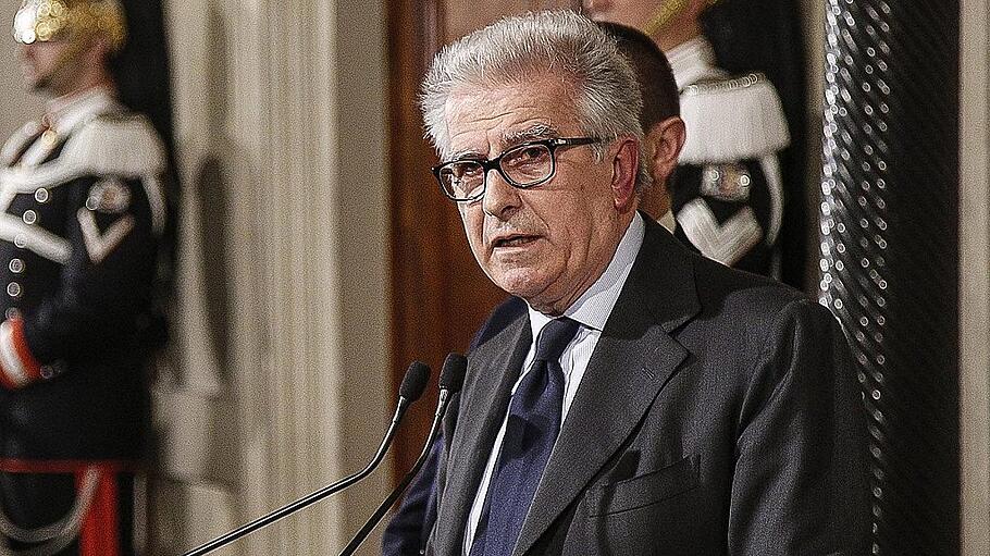 Italiens Staatspräsident Sergio Mattarella