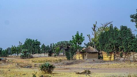 Landschaft in Nigeria.