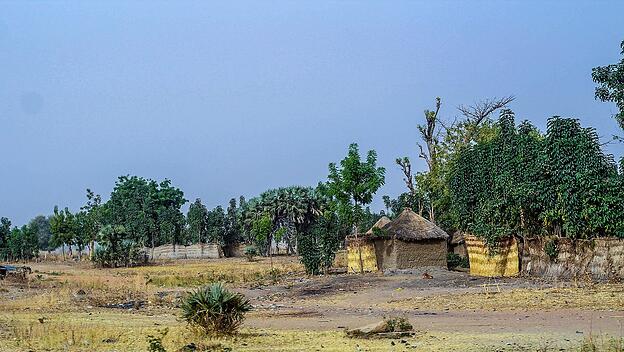 Landschaft in Nigeria.