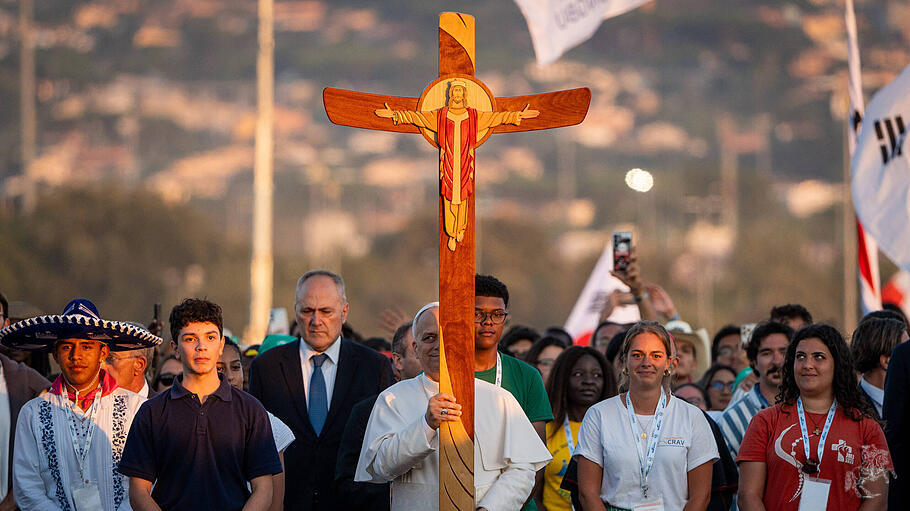Papst Leo XIV. auf dem Weltjugendtag