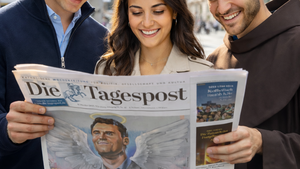 Gruppe liest Tagespost