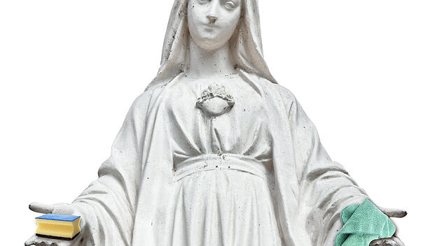 Statue der Muttergottes