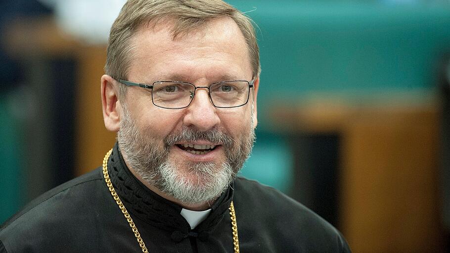 Großerzbischof Schewtschuk  sieht die Existenz der Ukraine durch den russischen Einmarsch bedroht.
