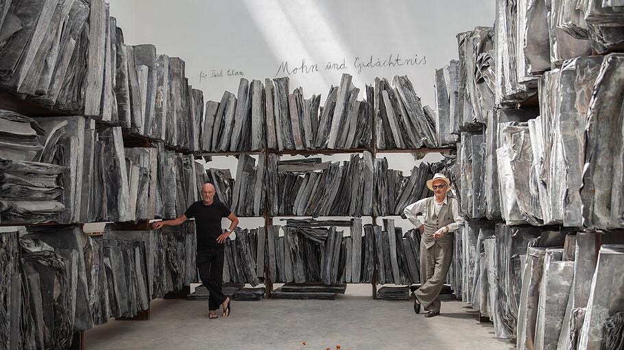 Anselm Kiefer und Regisseur Wim Wenders