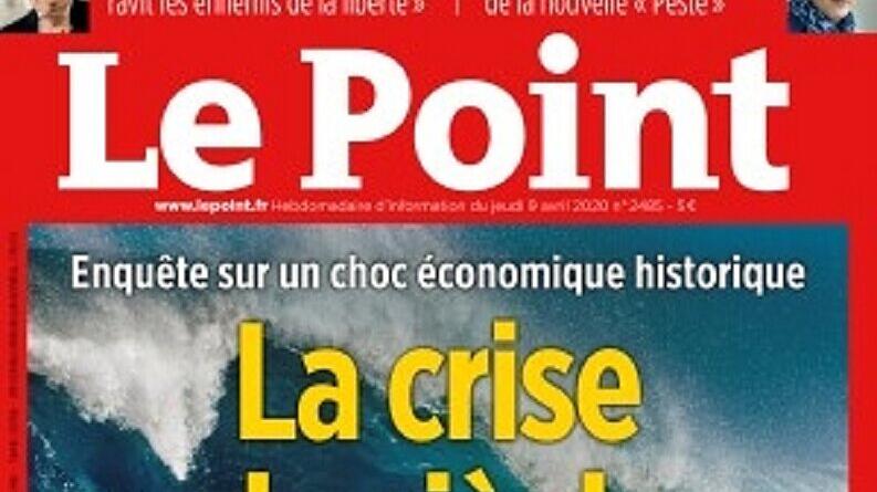 Internationale zeitungsschau: Le Point, Ausgabe 9. April 2020