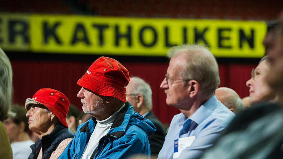 Teilnehmer des Kongresses "Freude am Glauben"