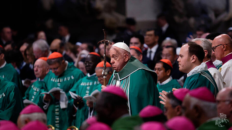 Papst Franziskus, Abschlussmesse der Synode