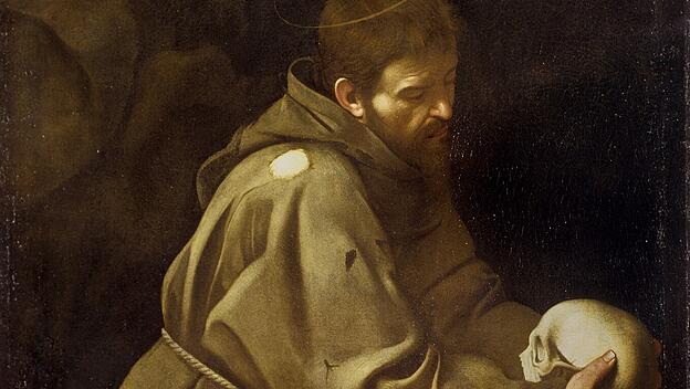 Caravaggio malte den meditierenden Franz von Assisi in zerlöchertem Habit