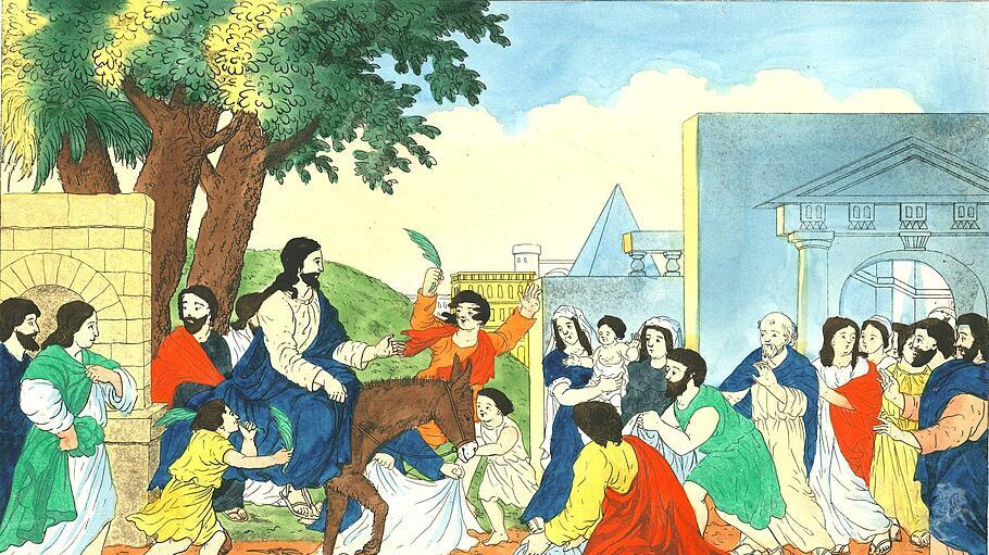 Palmsonntag aus Sicht des Esels