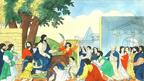 Palmsonntag aus Sicht des Esels