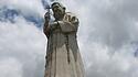 Statue  von Missionar Frei Damiao aus Bozzano (Italien) in Guarabira, Paraíba