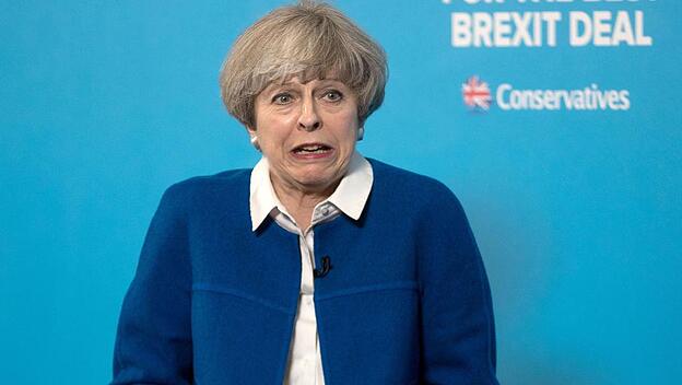 Unter Druck: Großbritanniens Premierministerin Theresa May.