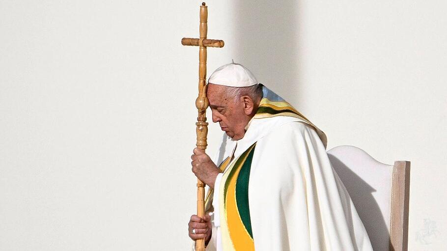 Papst Franziskus in  in Luxemburg und Belgien