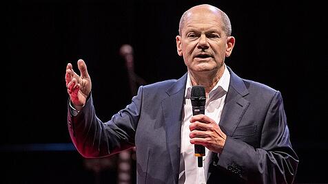 Olaf Scholz und die SPD liegen in der Gunst der Wähler vorne
