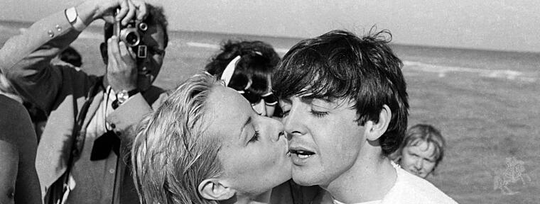 Paul McCartney am Strand von Miami