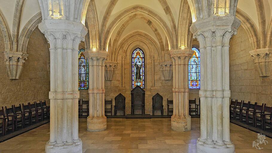 Kapitelsaal des Benediktinerklosters Abtei von Casamari