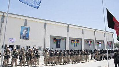 Afghanische Sicherheitskräfte in Masar-i-Scharif