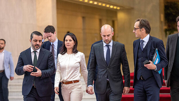 Außenministerin Baerbock in Syrien