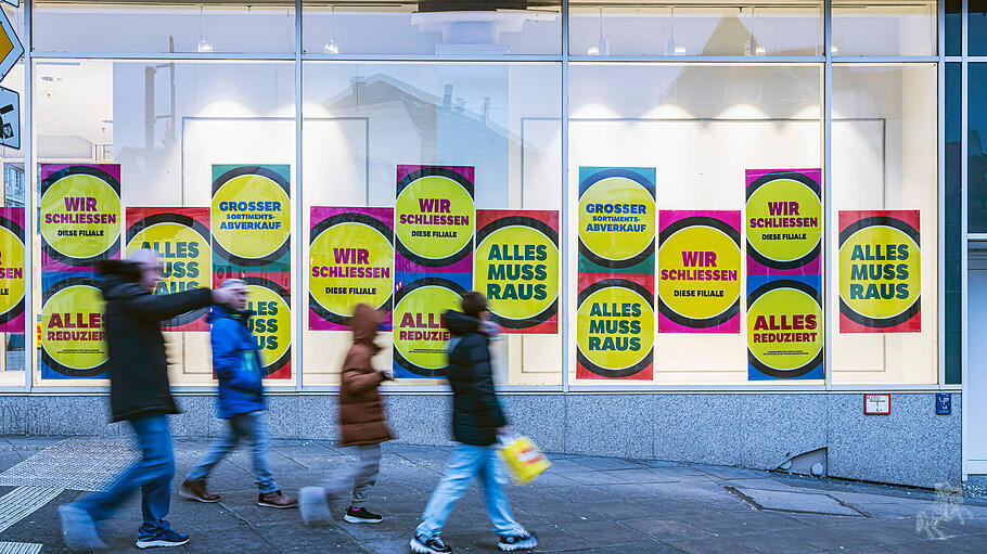 Kaufhof-Schließung in Stuttgart, 2023