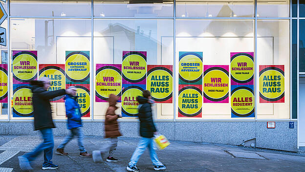 Kaufhof-Schließung in Stuttgart, 2023