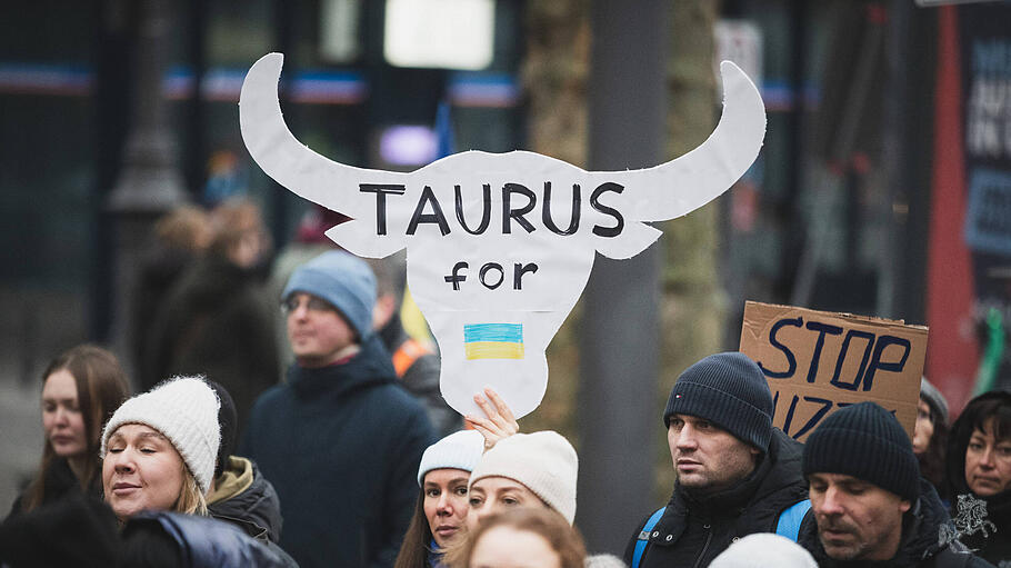 Demonstration für die Ukraine in Köln