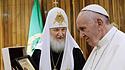 Papst Franziskus mit Kyrill auf Kuba