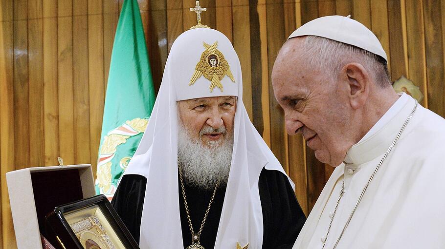 Papst Franziskus mit Kyrill auf Kuba
