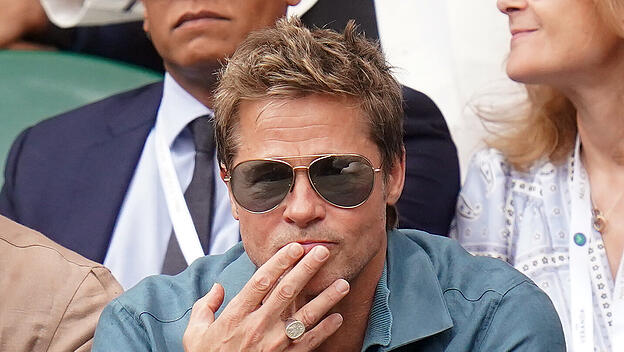 Brad Pitt, Wimbledon 2023