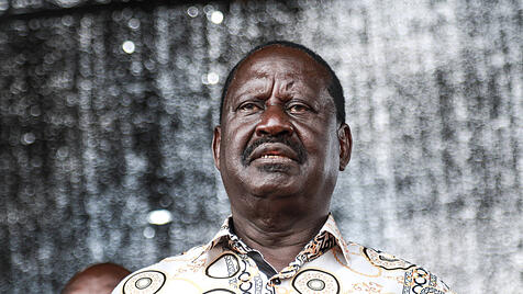 Kenianischer Oppositionsführer Raila Odinga