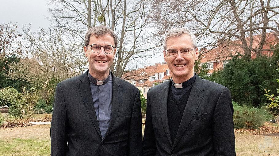 Martin Marahrens mit Bischof Heiner Wilmer