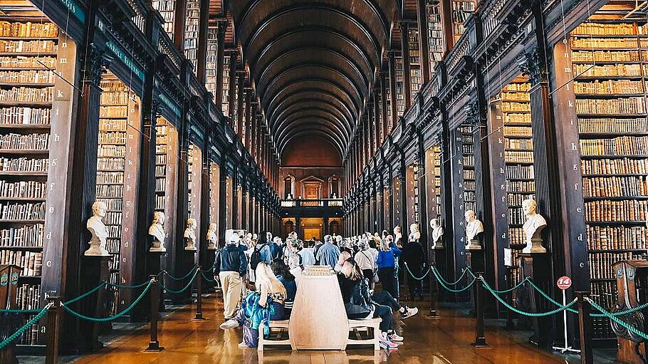 "Long Room" des Trinity College