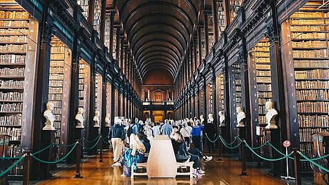 "Long Room" des Trinity College