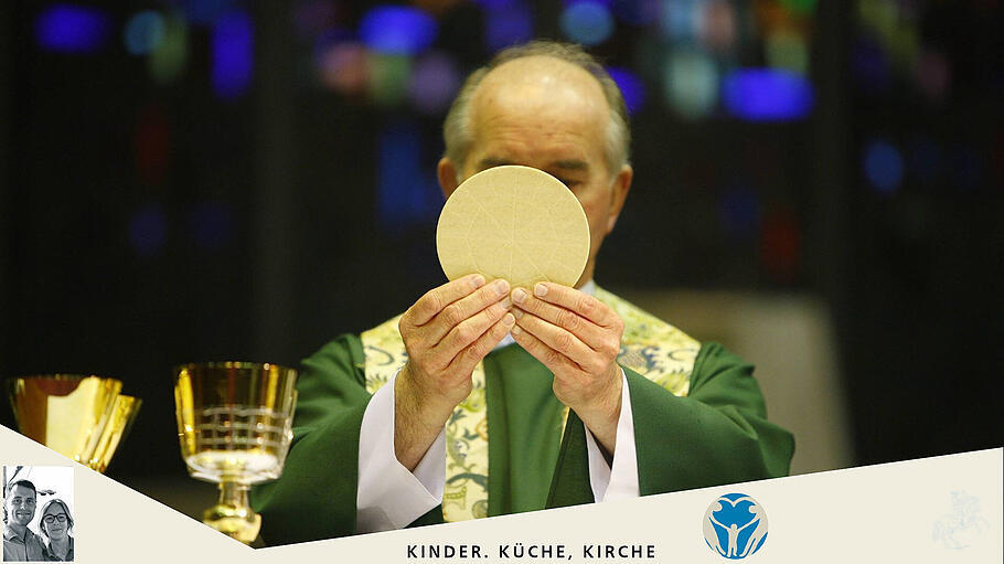 Im lateinischen Ritus zweifellos kein Schwarzbrot: der Leib Christi.