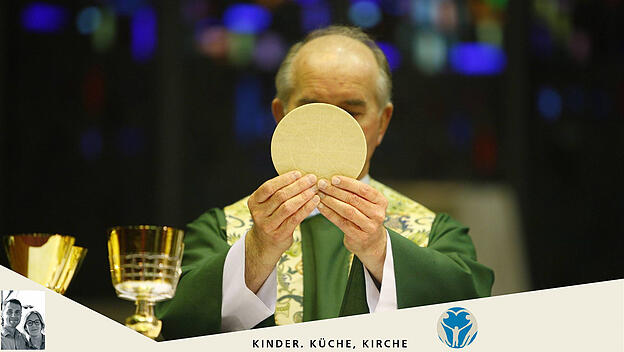 Im lateinischen Ritus zweifellos kein Schwarzbrot: der Leib Christi.