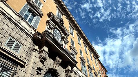 Gebäude der Glaubenskongregation in Rom.
