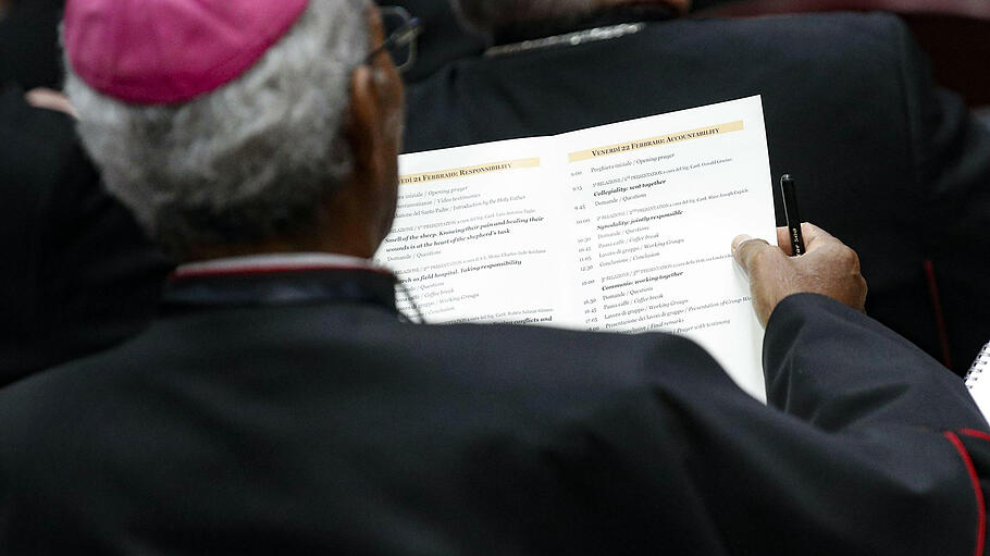 Gipfeltreffen zum Thema Missbrauch mit Papst Franziskus