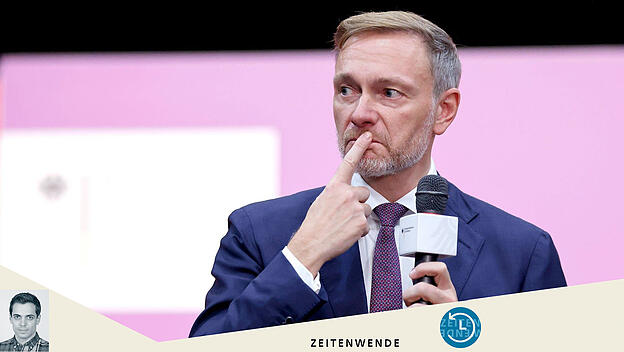 Christian Lindner spricht beim Bürgerdialog