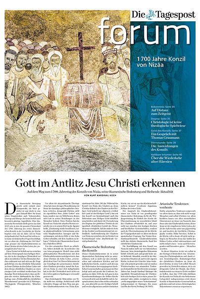 Forum - 1700 Jahre Konzil von Nizäa