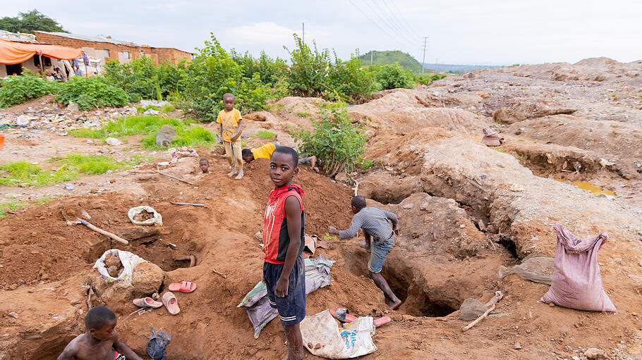 Kinderarbeit in den Kobaldminen