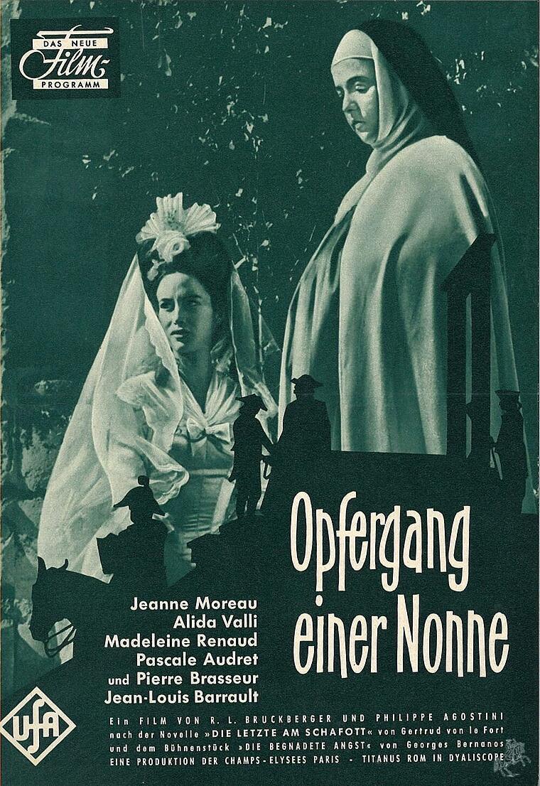 Filmplakat Opfergang einer Nonne